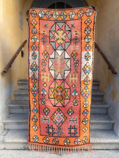 Moroccan vintage blanket - Boujaad 336