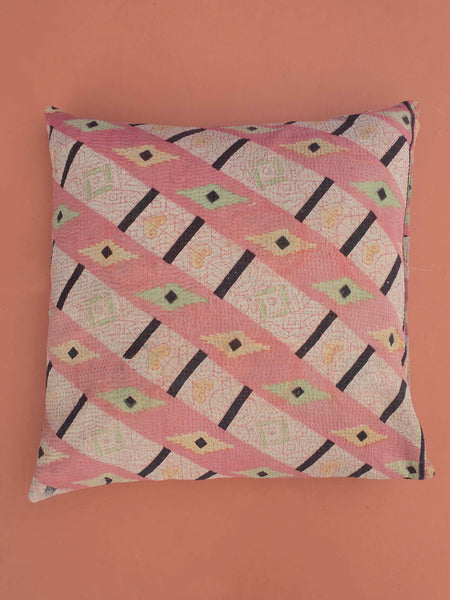 Indian Kantha Pillow M - 306