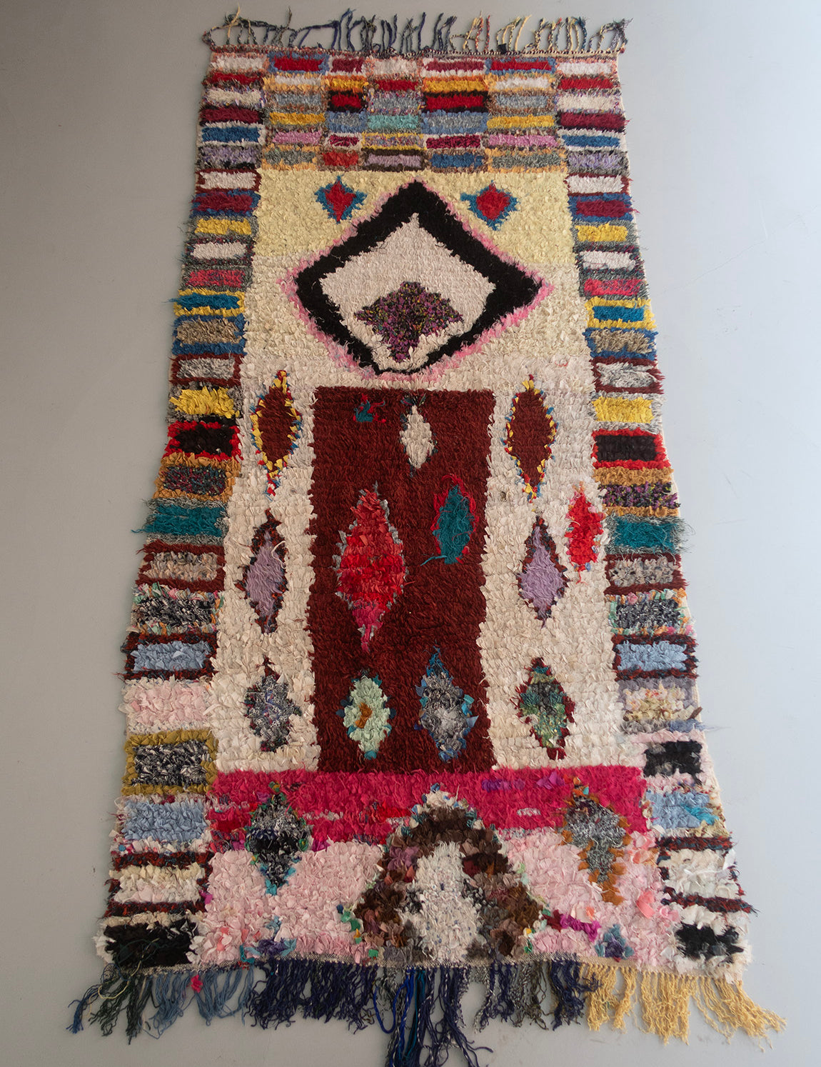 Moroccan vintage rug - Boucheroite 348