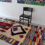Moroccan vintage rug - Boucheroite 348