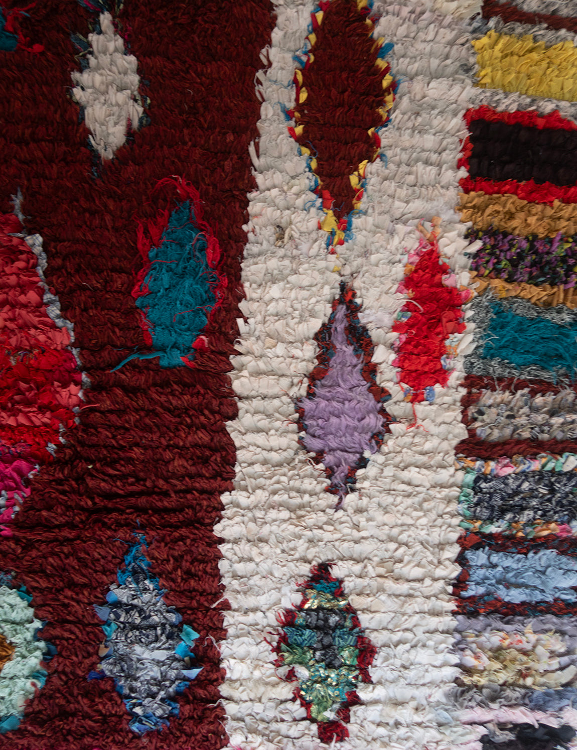 Moroccan vintage rug - Boucheroite 348