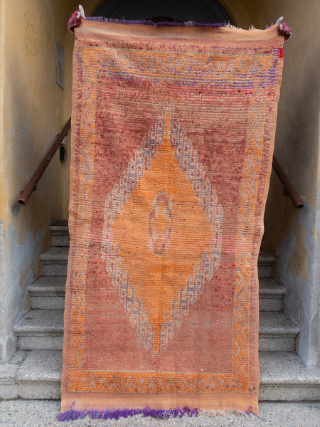 Moroccan vintage blanket - Boujaad 349