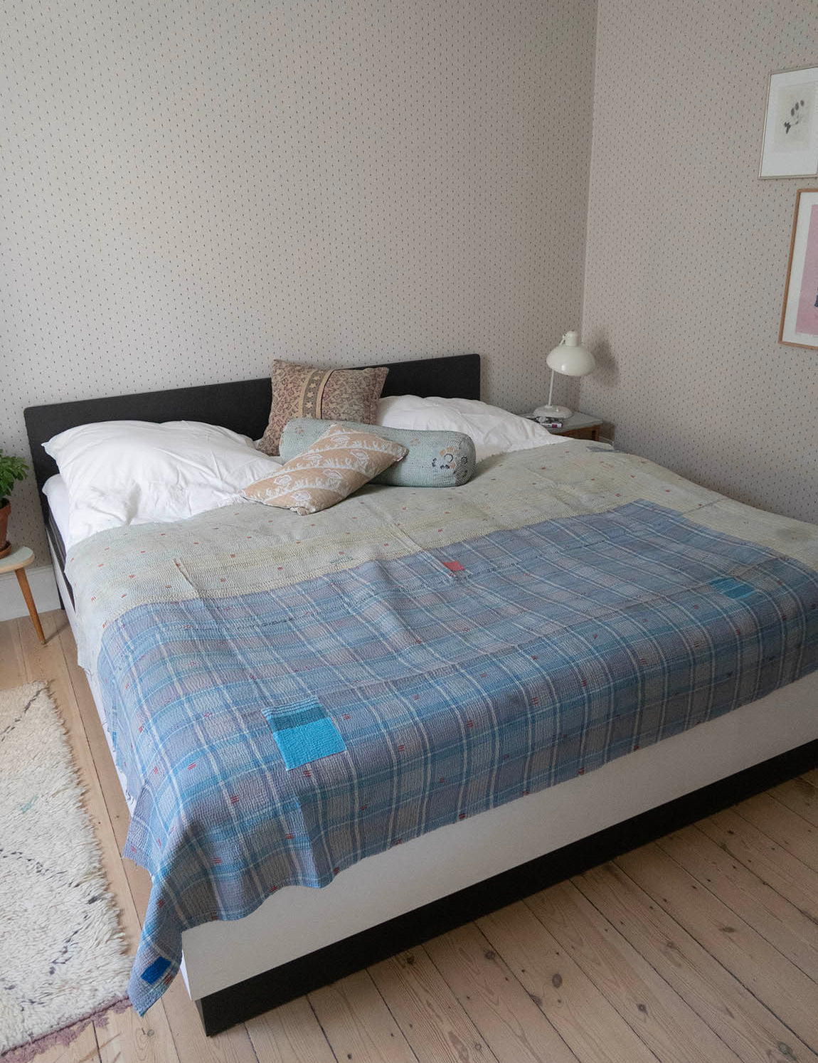 Indian Kantha Bedspread - 350