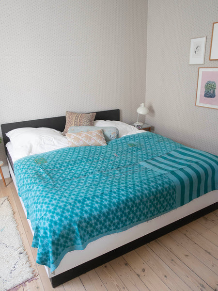 Indian Kantha Bedspread - 350