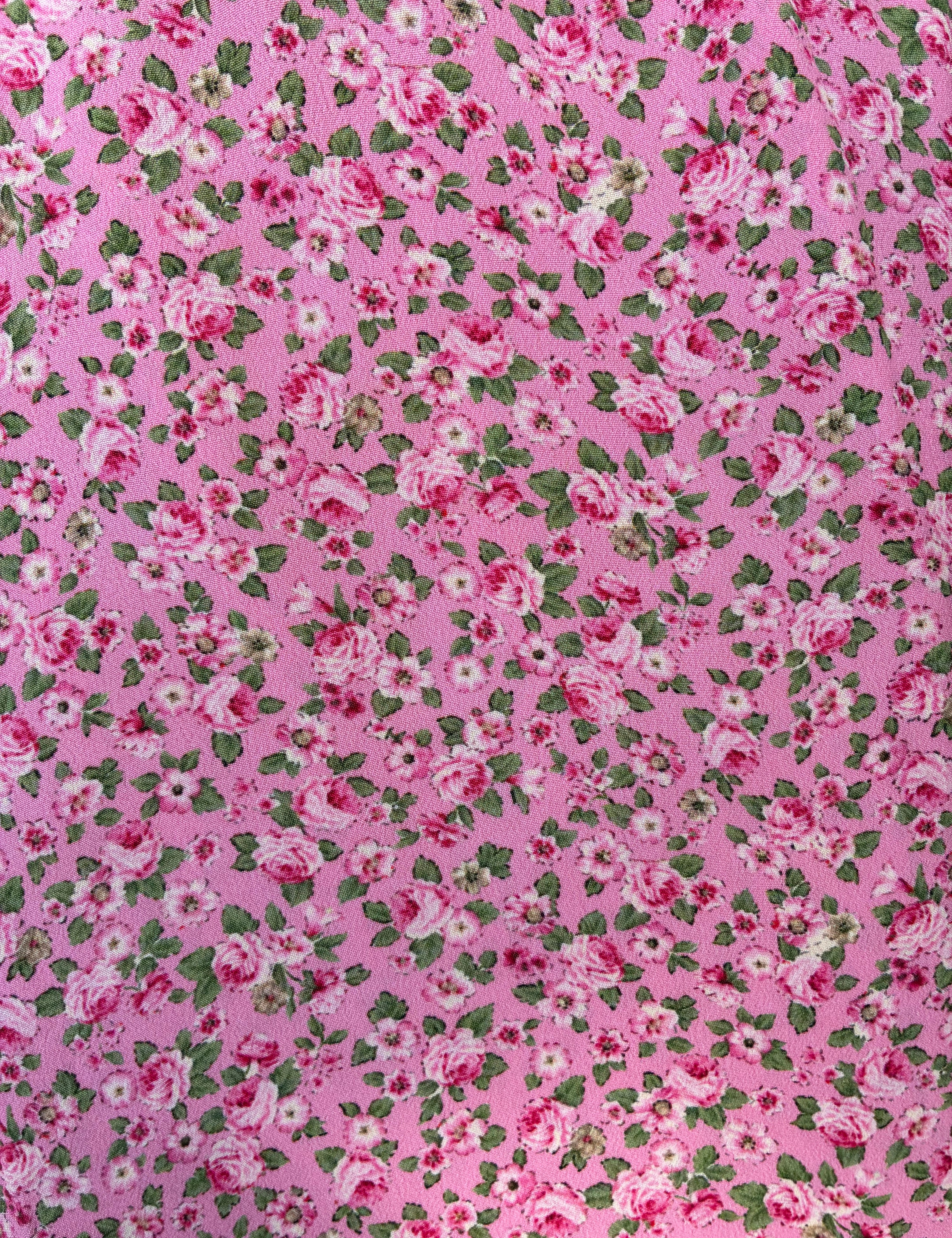 Summer Skirt - 107 Pink Flower
