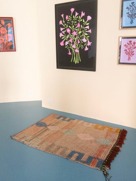 Moroccan vintage blanket - Boujaad 363