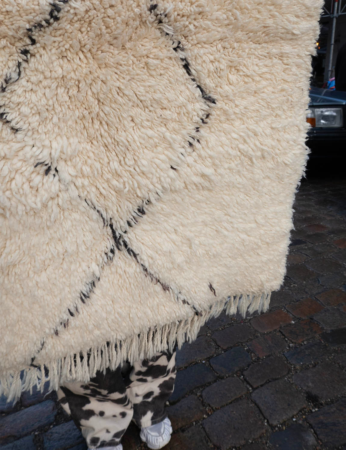 Moroccan Berber Rug - Beni Ourain 373