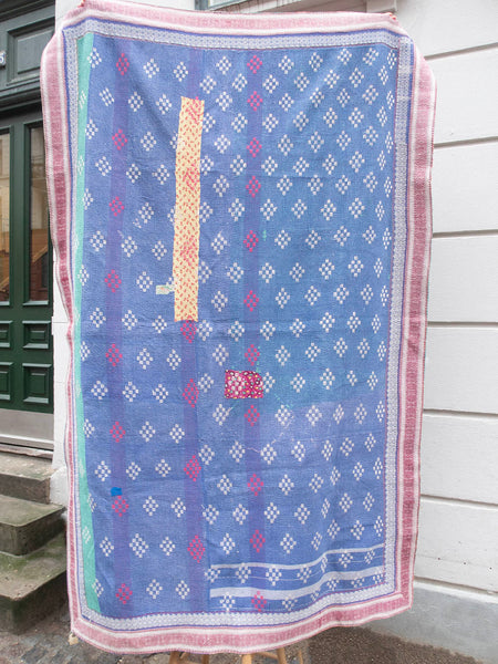 Indisk kantha sengetæppe - 380
