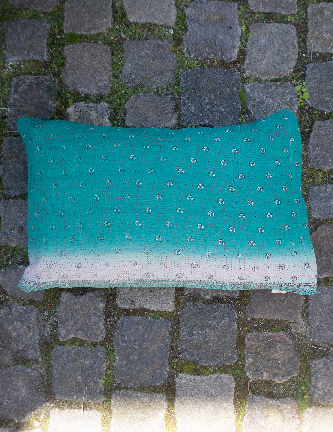 Indian kantha cushion S - 383