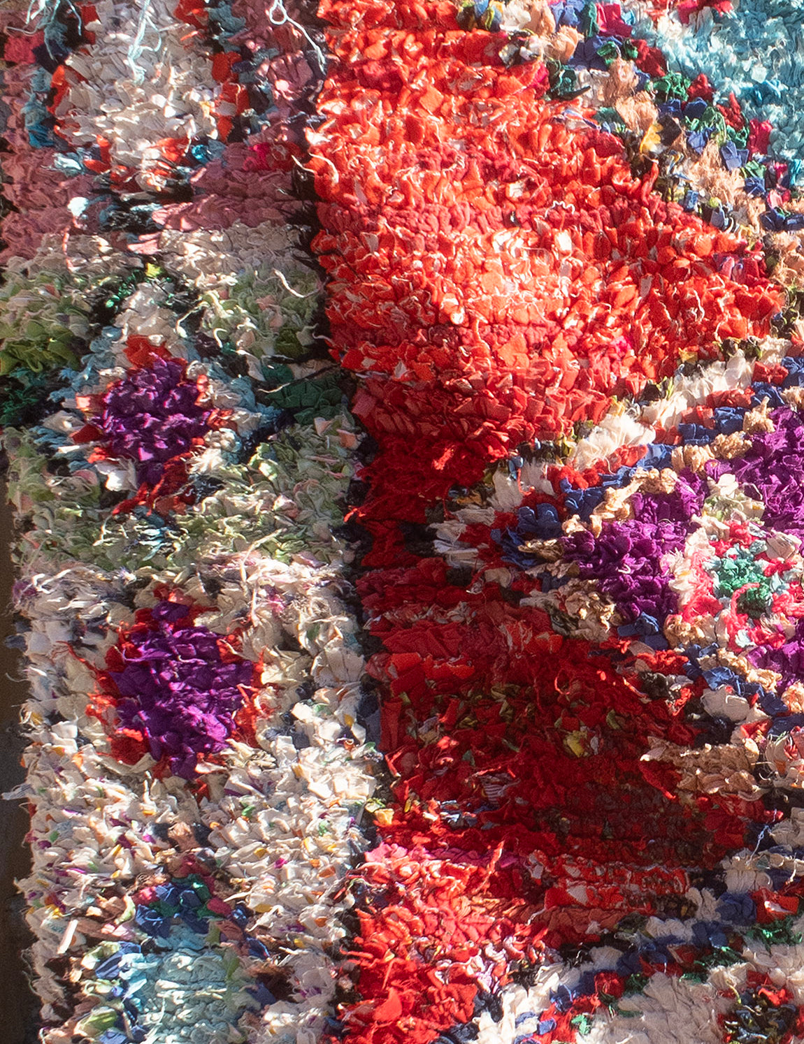 Moroccan vintage rug - Boucheroite 383