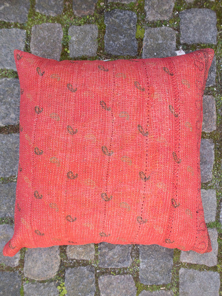 Indisk kantha pude M  - 387