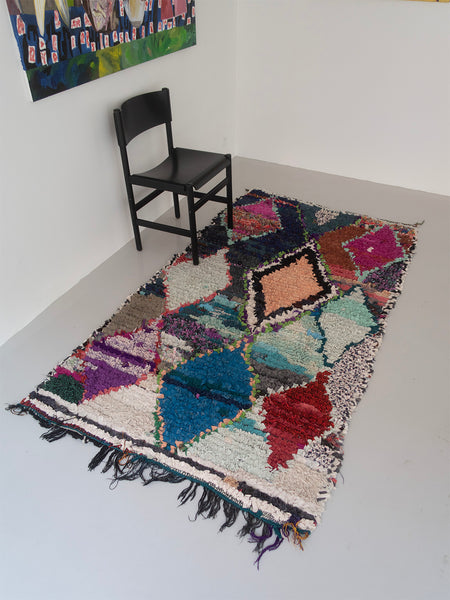 Moroccan vintage blanket - Boucheroite 387