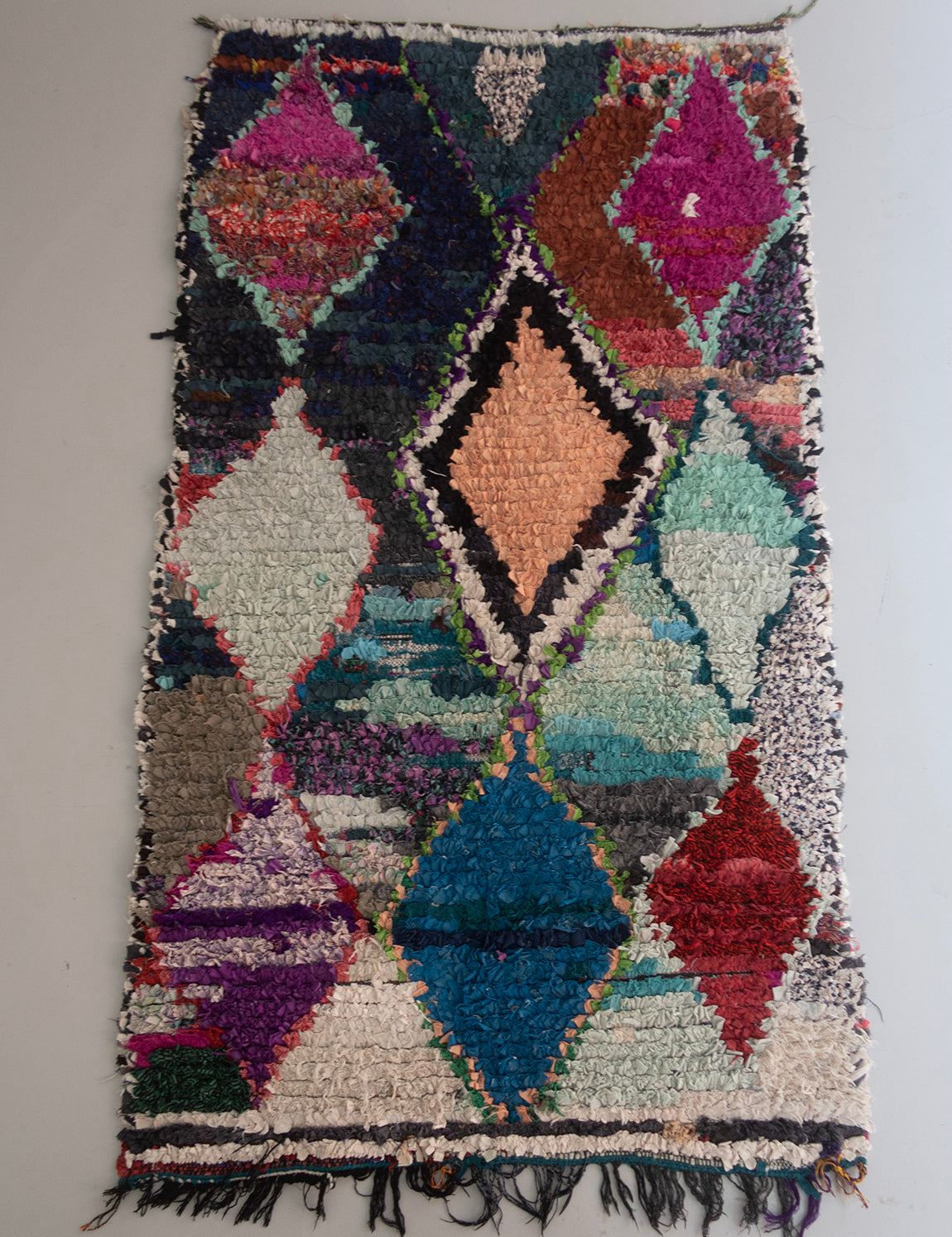 Moroccan vintage rug - Boucheroite 387