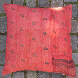 Indian kantha cushion M  - 387