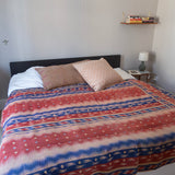 Indian kantha bedspread - 38