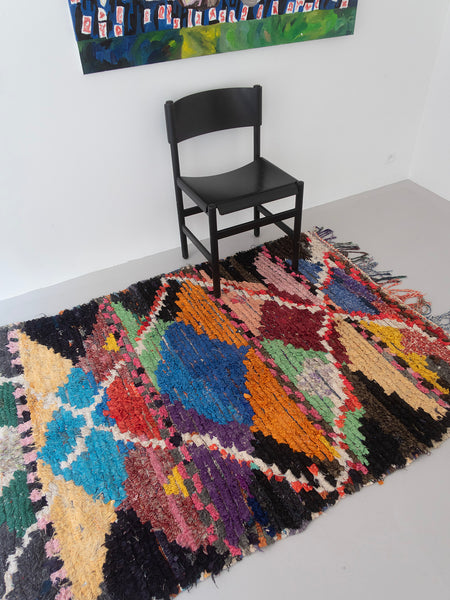 Moroccan vintage blanket - Boucheroite 390