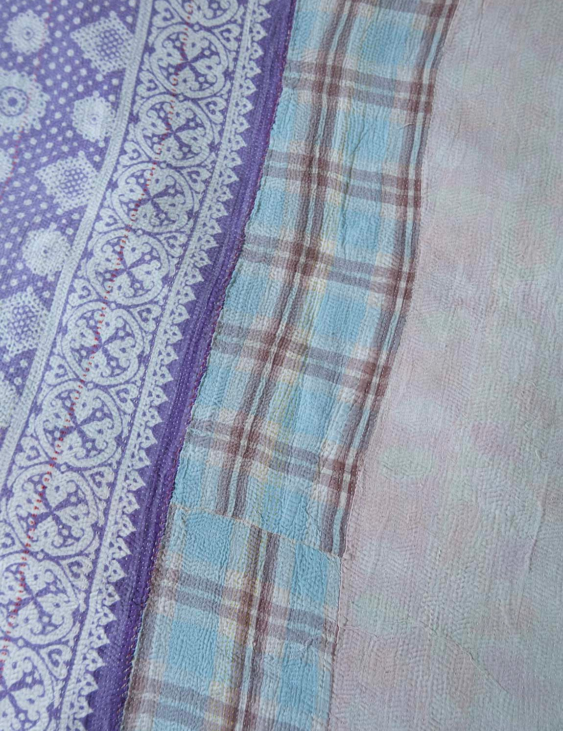 Indian Kantha Bedspread - 391