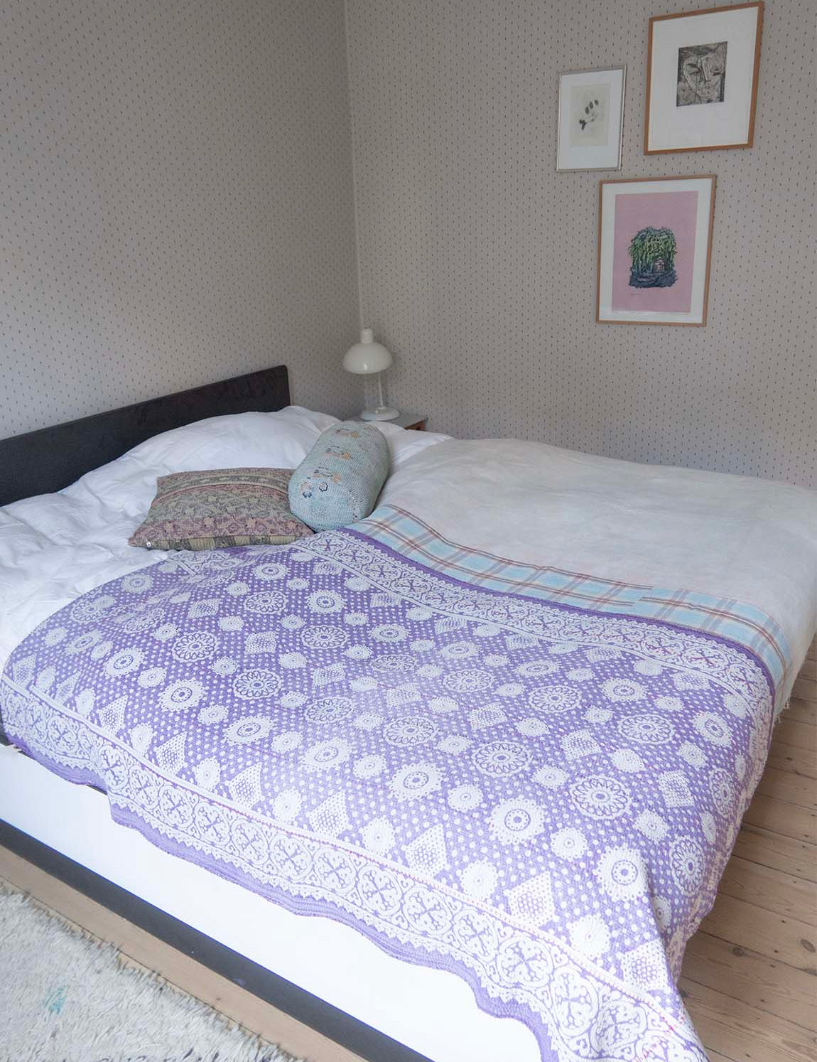 Indian Kantha Bedspread - 391