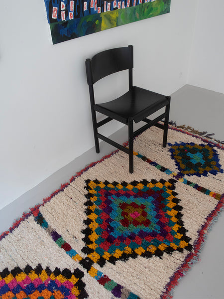 Moroccan vintage blanket - Boucheroite/Azilal 394