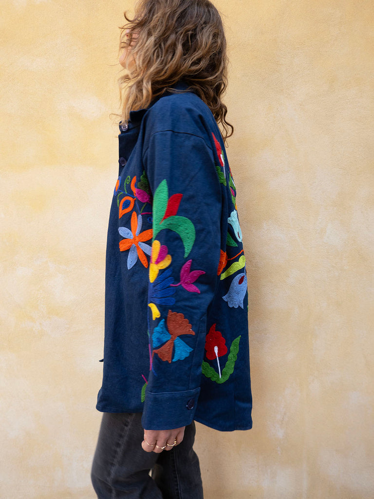 Denim Suzani Jakke - 3