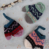 Nepali Christmas Mini Mitten 3 pack mixed