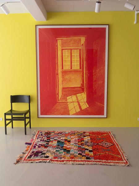 Moroccan vintage blanket - Boucheroite 402