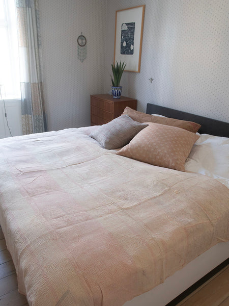 Indian Kantha Bedspread - 40