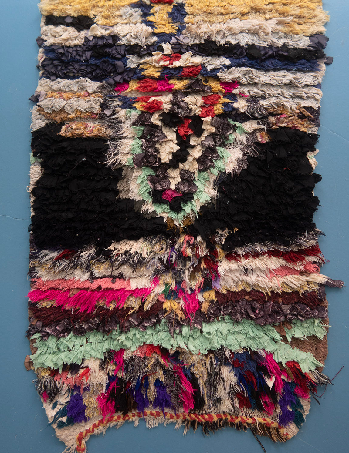 Moroccan vintage rug - Boucheroite 412