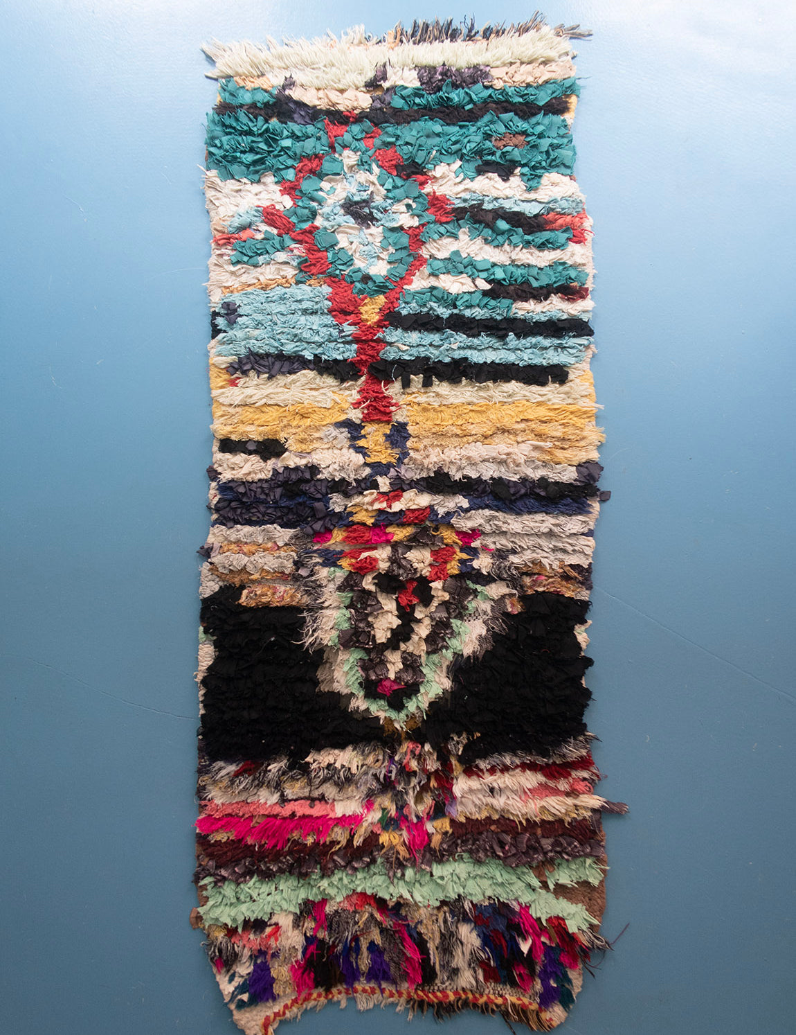 Moroccan vintage rug - Boucheroite 412