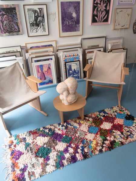 Moroccan vintage blanket - Boucheroite 414
