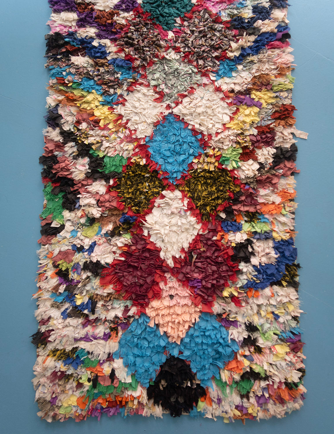 Moroccan vintage rug - Boucheroite 414