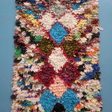 Moroccan vintage rug - Boucheroite 414