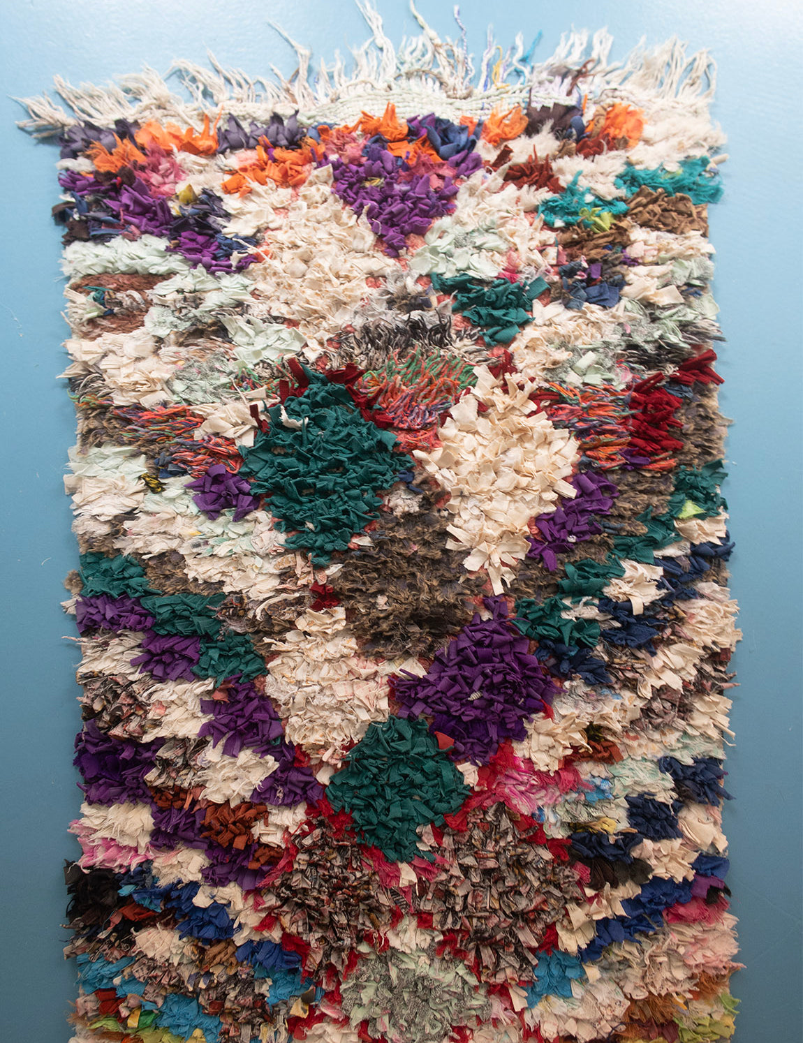 Moroccan vintage rug - Boucheroite 414