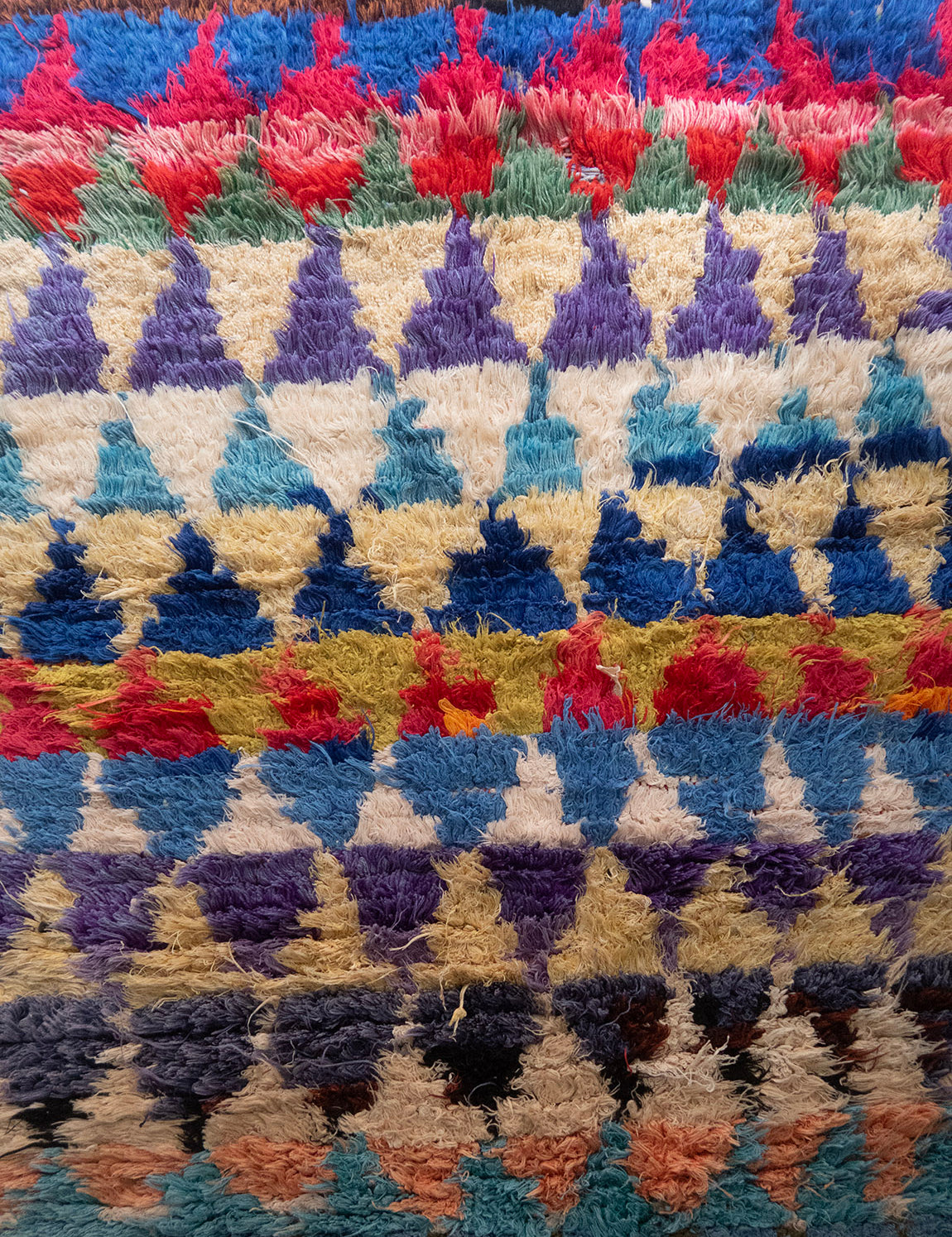 Moroccan vintage rug - Boucheroite 416