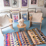 Moroccan vintage rug - Boucheroite 416