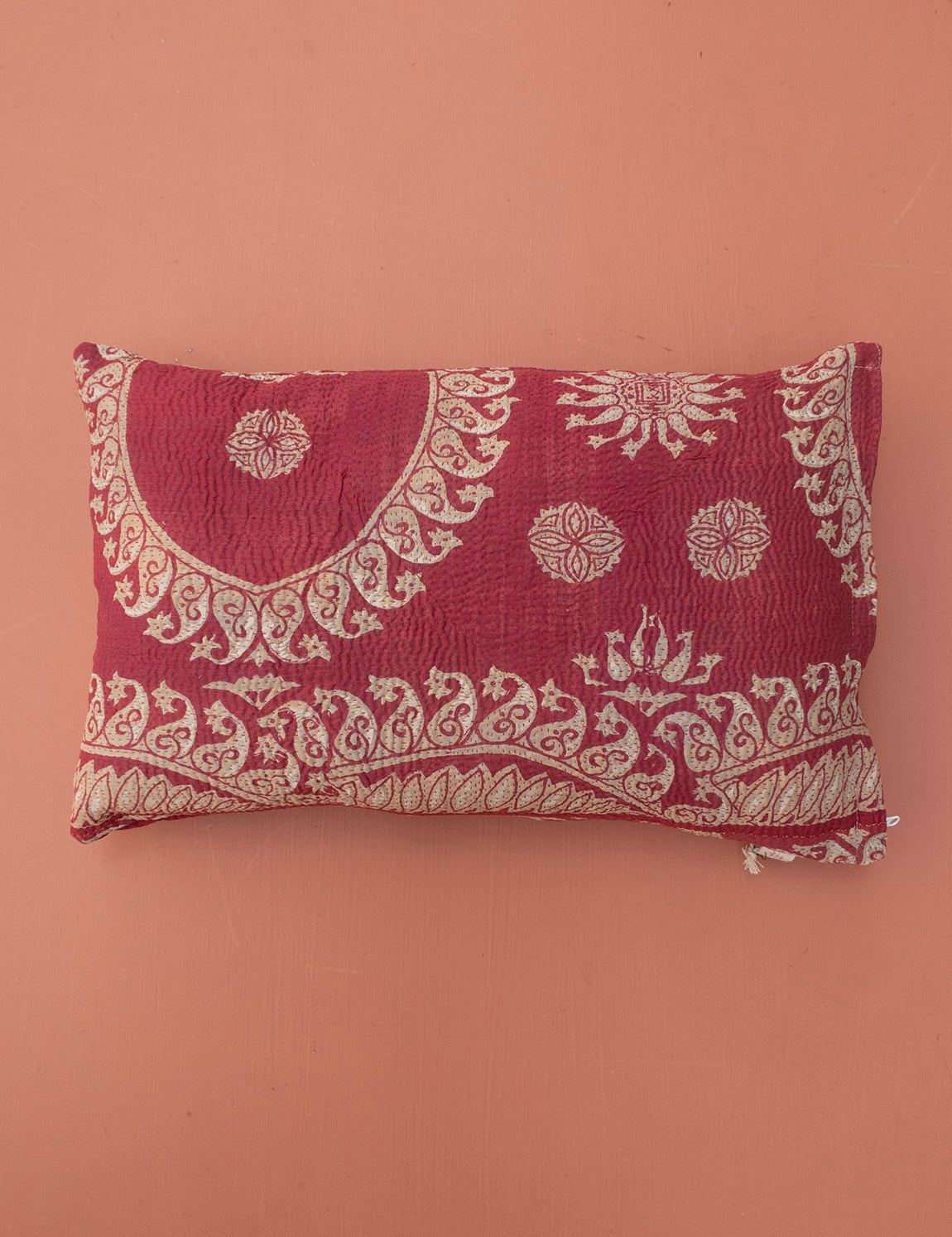 Indian kantha cushion S - 418
