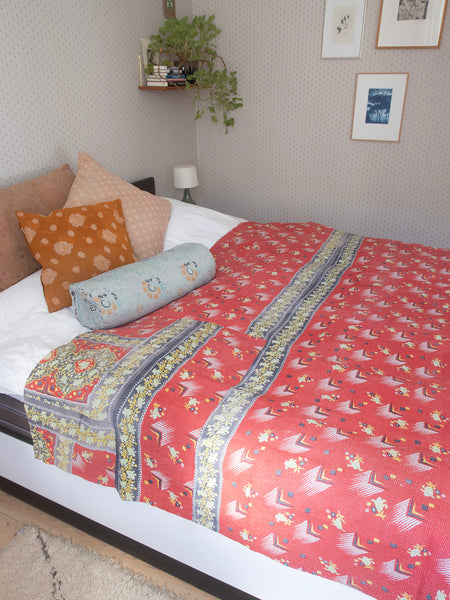 Indian Kantha Bedspread - 409