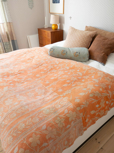 Indian Kantha Bedspread - 410