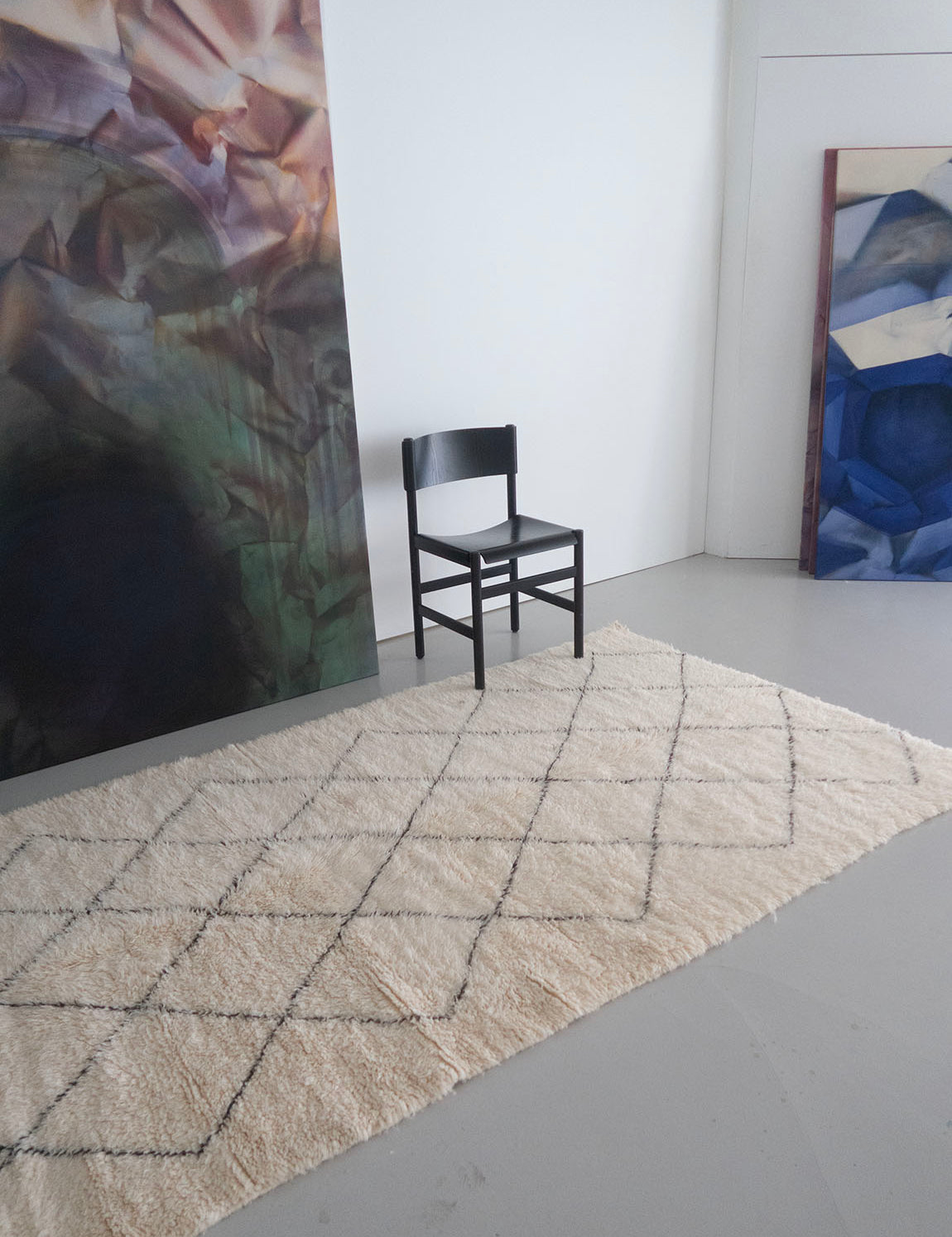 Moroccan Berber Rug - Beni Ourain 437