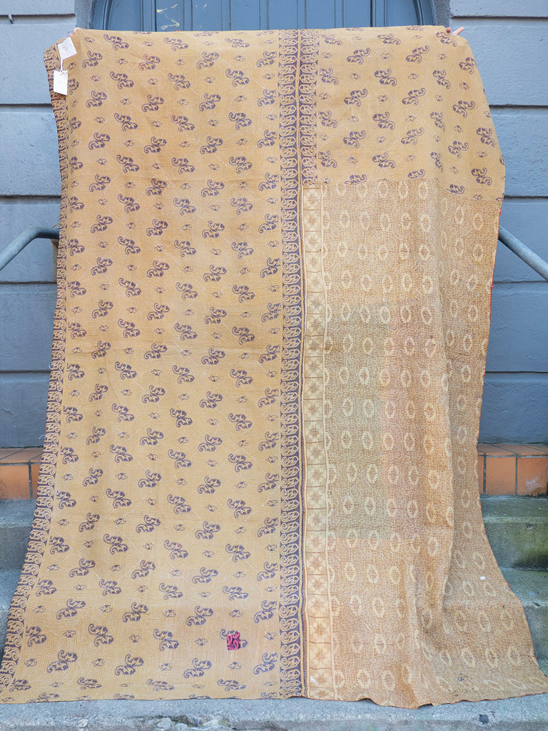 Indisk kantha sengetæppe - 440