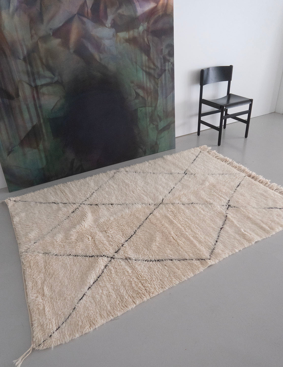 Moroccan Berber Rug - Beni Ourain 442