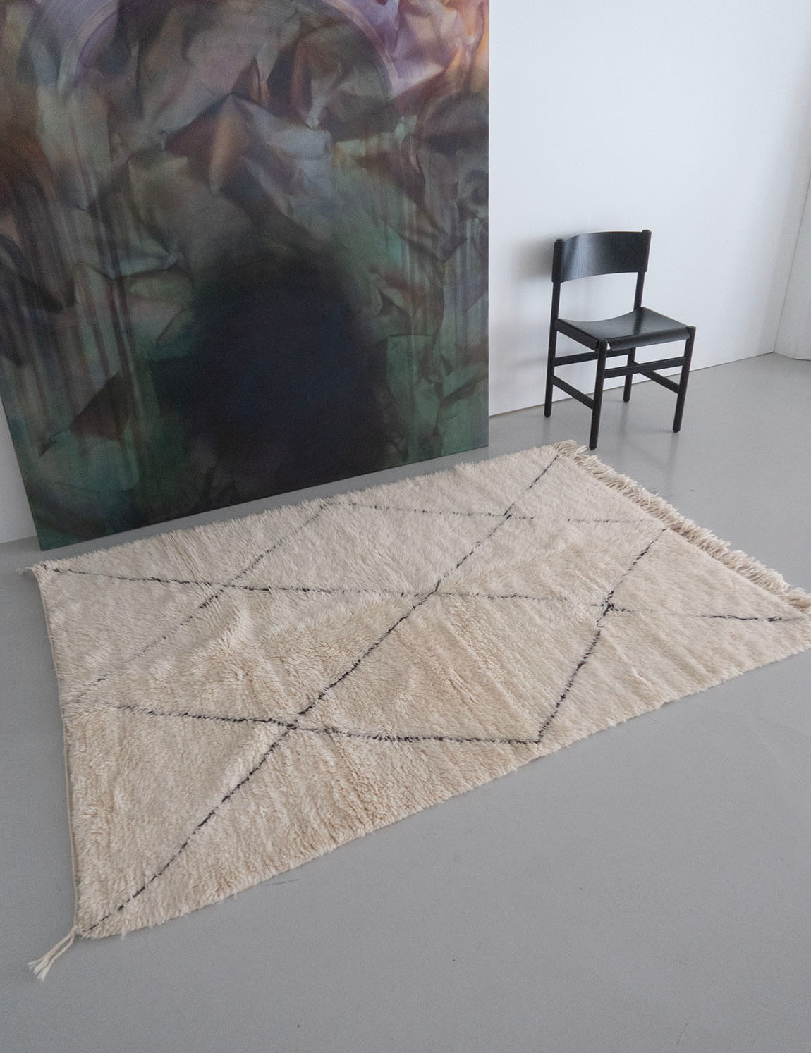 Moroccan Berber Rug - Beni Ourain 442