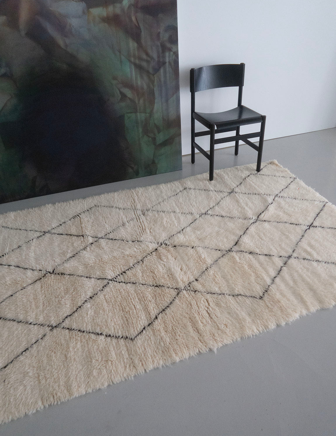 Moroccan Berber Rug - Beni Ourain 445
