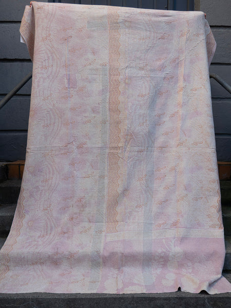 Indisk kantha sengetæppe - 446