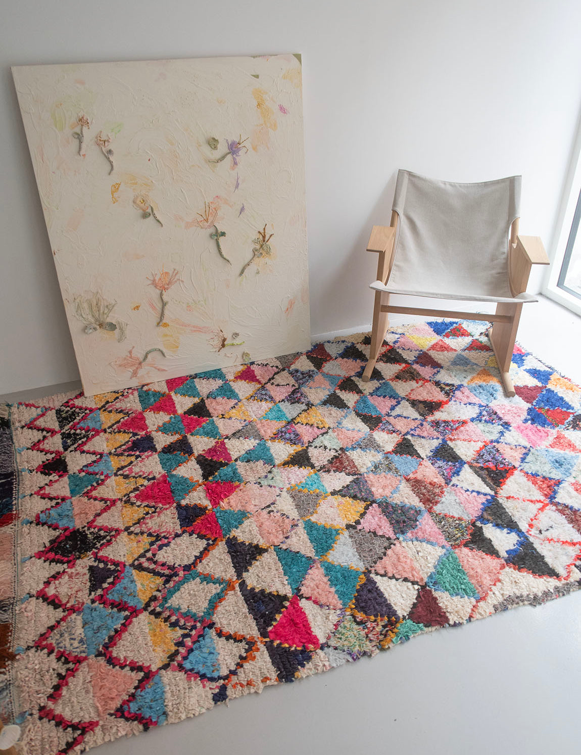 Moroccan Vintage Rug - Boucheroite 447