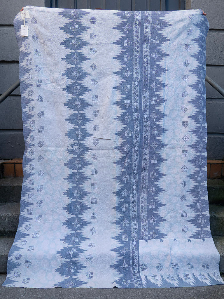 Indisk kantha sengetæppe - 448