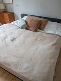 Indian kantha bedspread - 410