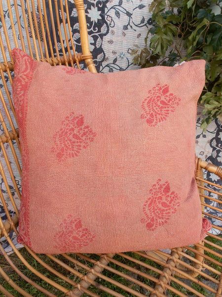 Indisk kantha pude L - 452