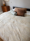 Indian kantha bedspread - 410