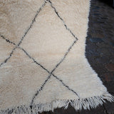 Moroccan Berber Rug - Beni Ourain 454